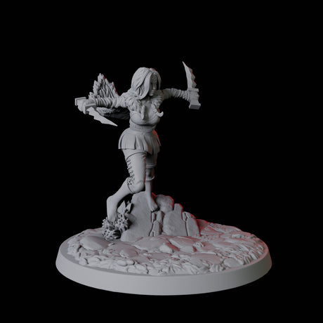 Forest Princess Miniature for Dungeons and Dragons, Pathfinder or other TTRPGs