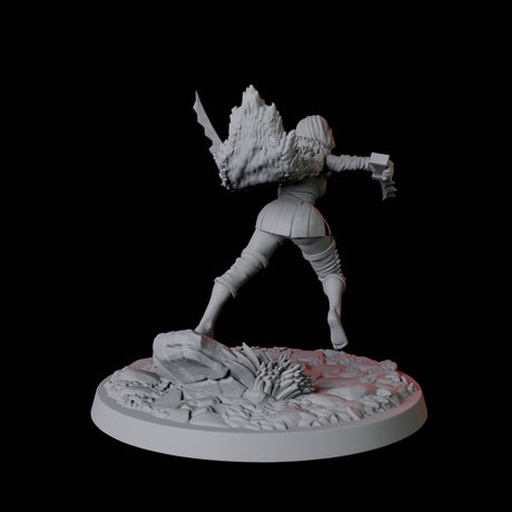 Forest Princess Miniature for Dungeons and Dragons, Pathfinder or other TTRPGs