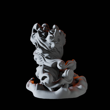 Forming Air Elemental B Miniature for Dungeons and Dragons, Pathfinder or other TTRPGs