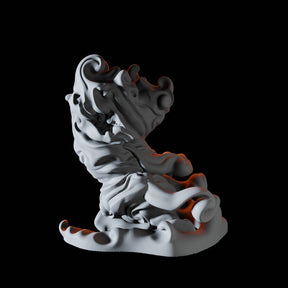Forming Air Elemental B Miniature for Dungeons and Dragons, Pathfinder or other TTRPGs