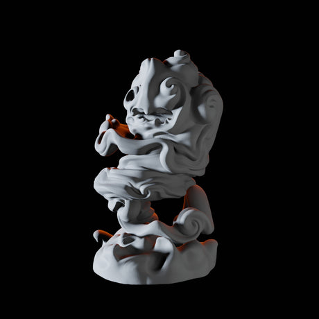 Forming Air Elemental C Miniature for Dungeons and Dragons, Pathfinder or other TTRPGs