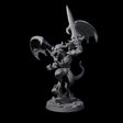 Forward Fighting Imp Champion Miniature for Dungeons and Dragons, Pathfinder or other TTRPGs