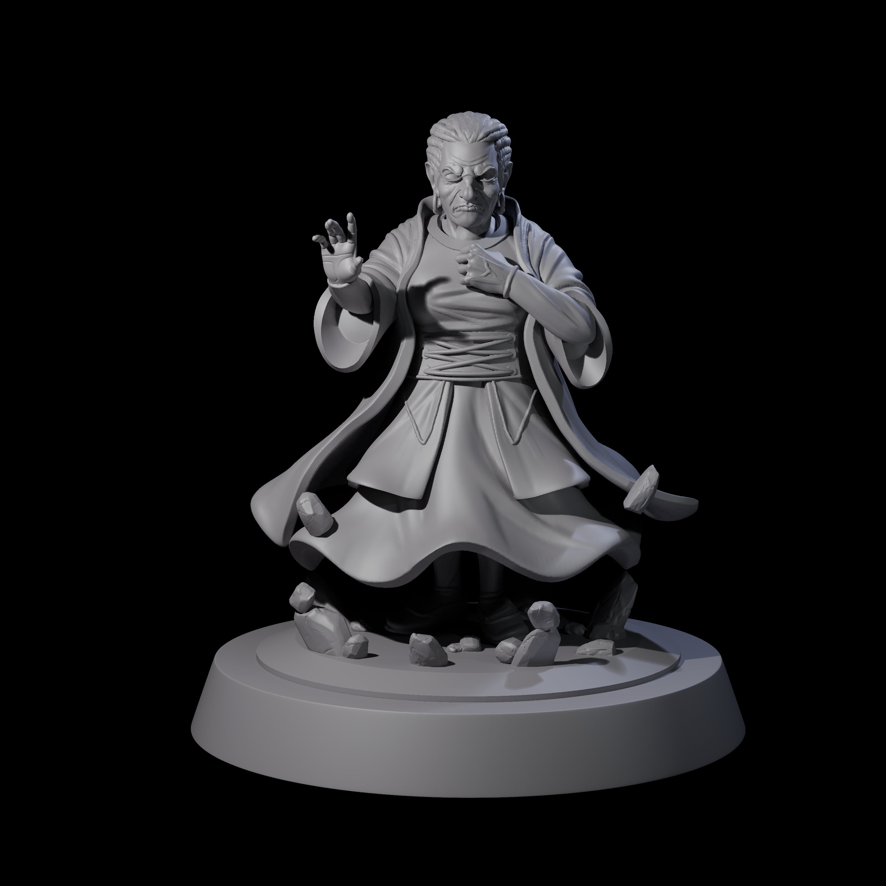 Foul Family Matriarch Miniature for Dungeons and Dragons, Pathfinder or other TTRPGs