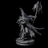 Four Ancient Dark Elf Druids of the Underdark Miniature for Dungeons and Dragons, Pathfinder or other TTRPGs