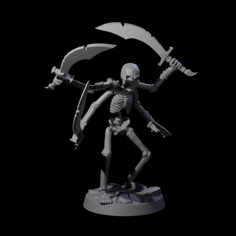 Four Armed Tomb Guardian Miniature for Dungeons and Dragons, Pathfinder or other TTRPGs
