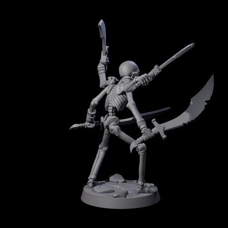 Four Armed Tomb Guardian Miniature for Dungeons and Dragons, Pathfinder or other TTRPGs