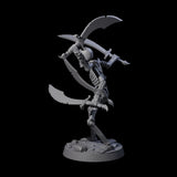 Four Armed Tomb Guardian Miniature for Dungeons and Dragons, Pathfinder or other TTRPGs