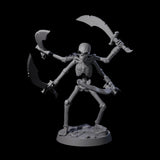 Four Armed Tomb Guardian Miniature for Dungeons and Dragons, Pathfinder or other TTRPGs