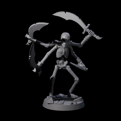 Four Armed Tomb Guardian Miniature for Dungeons and Dragons, Pathfinder or other TTRPGs