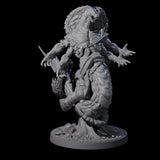 Four Armed Yuan-ti Abomination Miniature for Dungeons and Dragons, Pathfinder or other TTRPGs