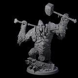 Four Armoured Giant Orangutans Miniature for Dungeons and Dragons, Pathfinder or other TTRPGs