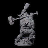Four Armoured Giant Orangutans Miniature for Dungeons and Dragons, Pathfinder or other TTRPGs