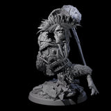 Four Armoured Giant Orangutans Miniature for Dungeons and Dragons, Pathfinder or other TTRPGs