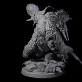 Four Armoured Giant Orangutans Miniature for Dungeons and Dragons, Pathfinder or other TTRPGs