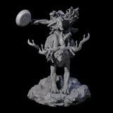 Four Attacking Goblin on Jackalopes Miniature for Dungeons and Dragons, Pathfinder or other TTRPGs