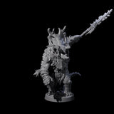 Four Attacking Triceratops Warriors Miniature for Dungeons and Dragons, Pathfinder or other TTRPGs
