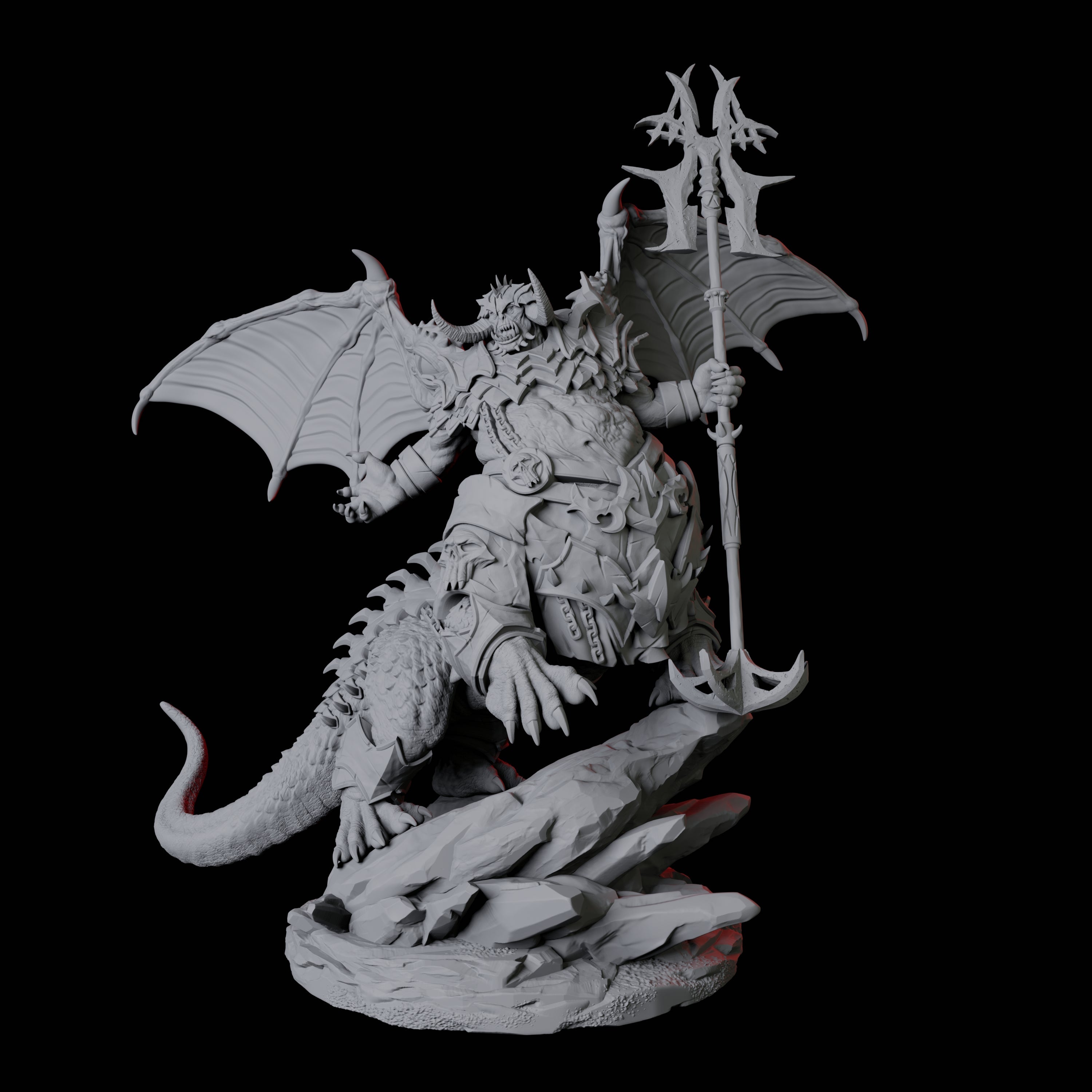Four Attacking Vavakia Miniature for Dungeons and Dragons, Pathfinder or other TTRPGs