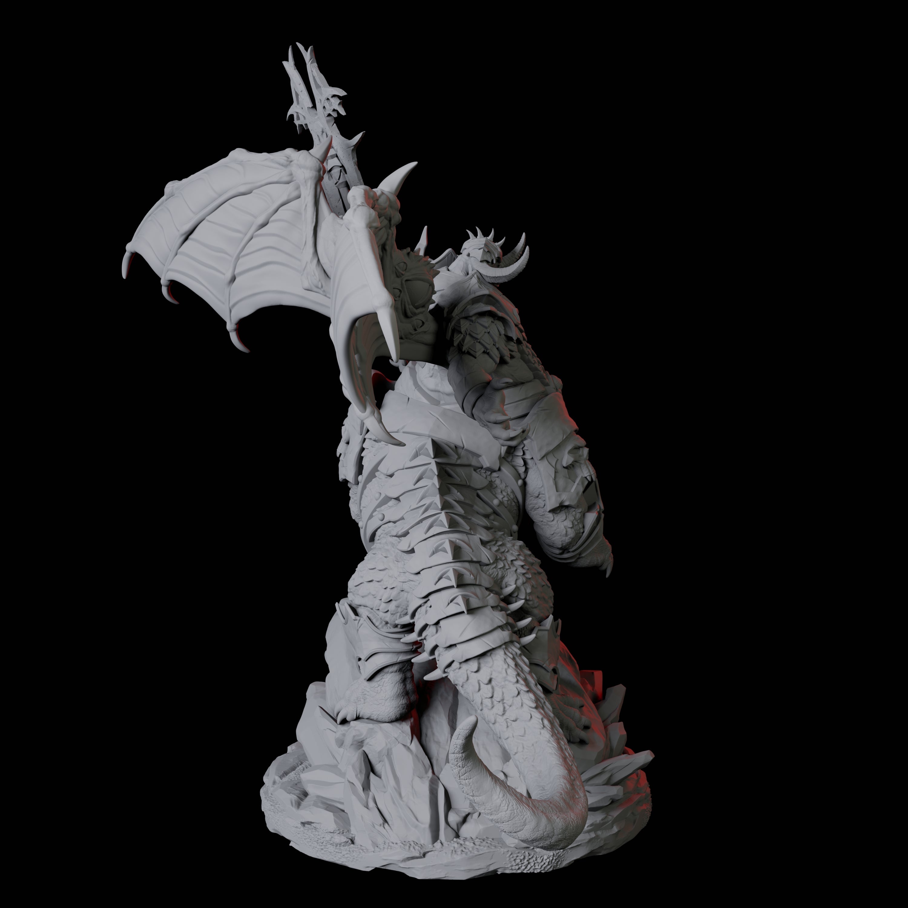 Four Attacking Vavakia Miniature for Dungeons and Dragons, Pathfinder or other TTRPGs