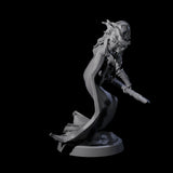 Four Attendant Ossuary Theurges Miniature for Dungeons and Dragons, Pathfinder or other TTRPGs