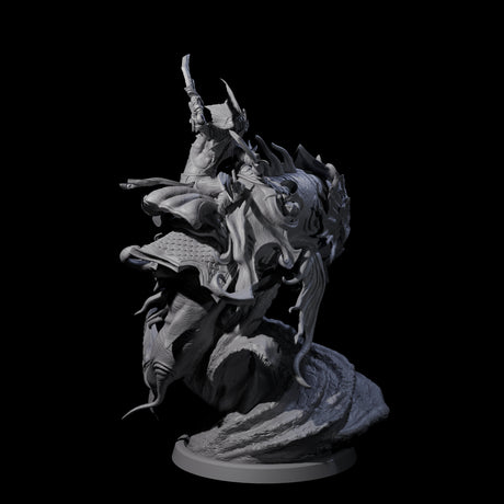 Four Balancing Myrmidons on Lanternfish Miniature for Dungeons and Dragons, Pathfinder or other TTRPGs