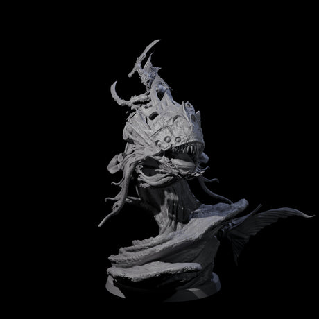 Four Balancing Myrmidons on Lanternfish Miniature for Dungeons and Dragons, Pathfinder or other TTRPGs