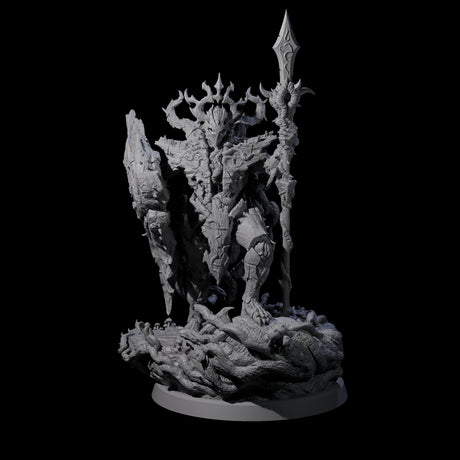 Four Barky Briar Knights Miniature for Dungeons and Dragons, Pathfinder or other TTRPGs
