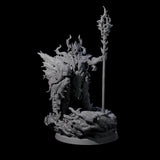 Four Barky Briar Knights Miniature for Dungeons and Dragons, Pathfinder or other TTRPGs