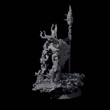 Four Barky Briar Knights Miniature for Dungeons and Dragons, Pathfinder or other TTRPGs