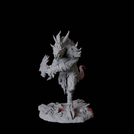 Four Blackfang Mutant Ratfolk Miniature for Dungeons and Dragons, Pathfinder or other TTRPGs