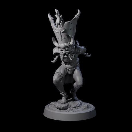 Four Blasphemous Human Cultists Miniature for Dungeons and Dragons, Pathfinder or other TTRPGs