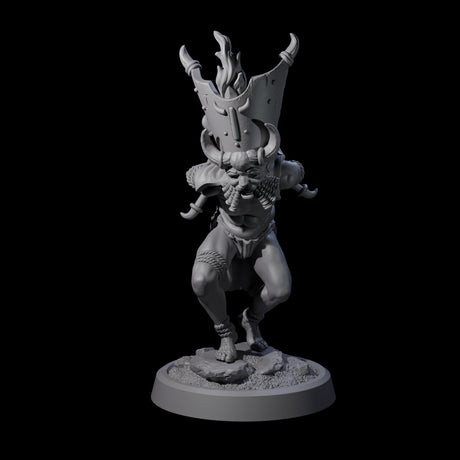 Four Blasphemous Human Cultists Miniature for Dungeons and Dragons, Pathfinder or other TTRPGs