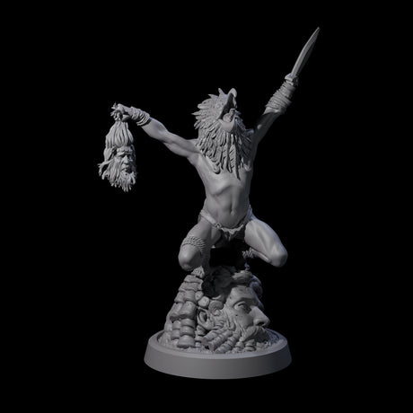 Four Blasphemous Human Cultists Miniature for Dungeons and Dragons, Pathfinder or other TTRPGs