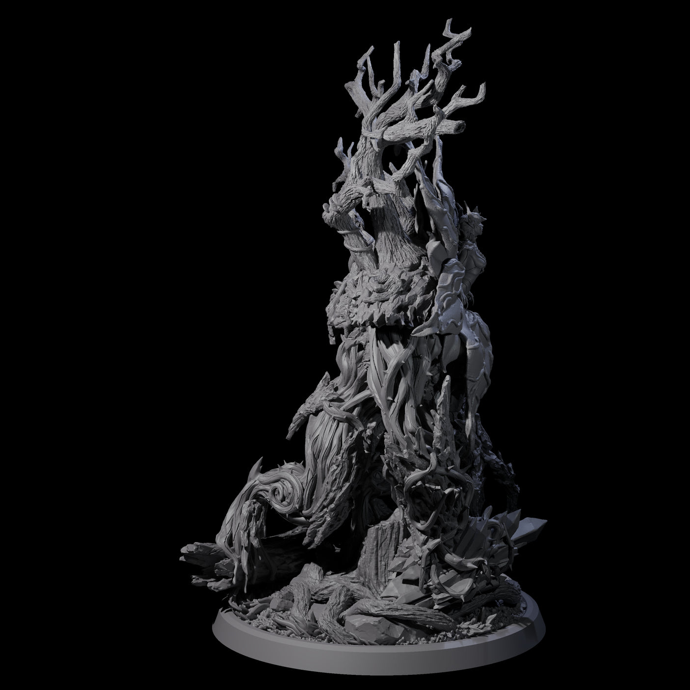 Four Blooming Bodythief Blossoms Miniature for Dungeons and Dragons, Pathfinder or other TTRPGs