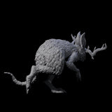 Four Bounding Jackalopes Miniature for Dungeons and Dragons, Pathfinder or other TTRPGs