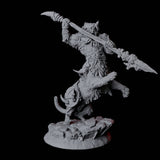 Four Cat Bear Centaurs Miniature for Dungeons and Dragons, Pathfinder or other TTRPGs