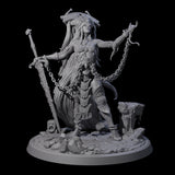 Four Chainbound Kyton Priestesses Miniature for Dungeons and Dragons, Pathfinder or other TTRPGs