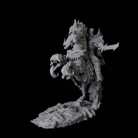 Four Charging Hellknights Miniature for Dungeons and Dragons, Pathfinder or other TTRPGs