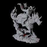 Four Charging Hellknights Miniature for Dungeons and Dragons, Pathfinder or other TTRPGs