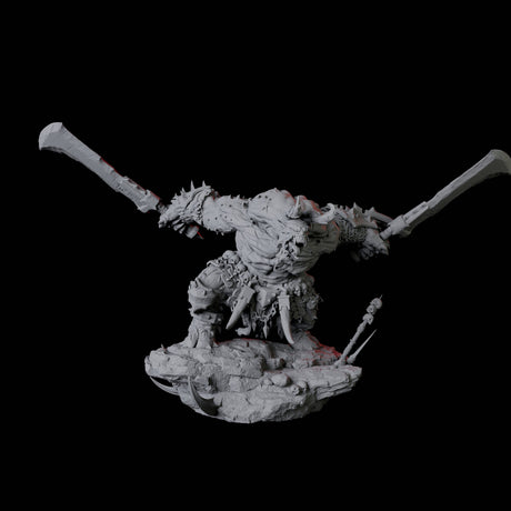 Four Charging Slaver Demons Miniature for Dungeons and Dragons, Pathfinder or other TTRPGs