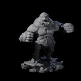 Four Chest Thumping Barlguras Miniature for Dungeons and Dragons, Pathfinder or other TTRPGs