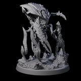 Four Chitinous Kruthiks Miniature for Dungeons and Dragons, Pathfinder or other TTRPGs