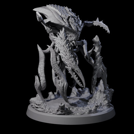 Four Chitinous Kruthiks Miniature for Dungeons and Dragons, Pathfinder or other TTRPGs