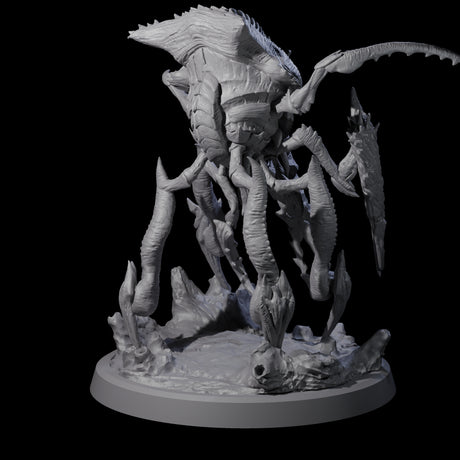 Four Chitinous Kruthiks Miniature for Dungeons and Dragons, Pathfinder or other TTRPGs