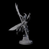 Four Chitinous Psionic Seers Miniature for Dungeons and Dragons, Pathfinder or other TTRPGs