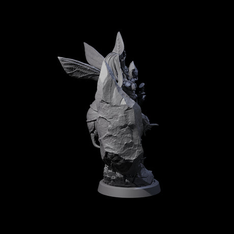 Four Chitinous Psionic Seers Miniature for Dungeons and Dragons, Pathfinder or other TTRPGs