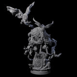 Four Clawed Forest Guardians Miniature for Dungeons and Dragons, Pathfinder or other TTRPGs