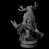 Four Clawed Forest Guardians Miniature for Dungeons and Dragons, Pathfinder or other TTRPGs