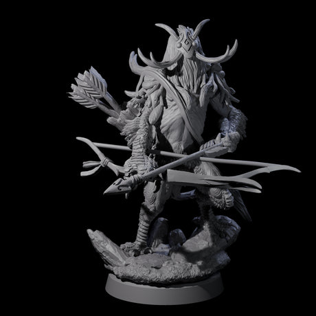 Four Clawed Forest Guardians Miniature for Dungeons and Dragons, Pathfinder or other TTRPGs
