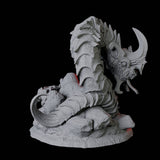 Four Coiled Giant Snakes Miniature for Dungeons and Dragons, Pathfinder or other TTRPGs