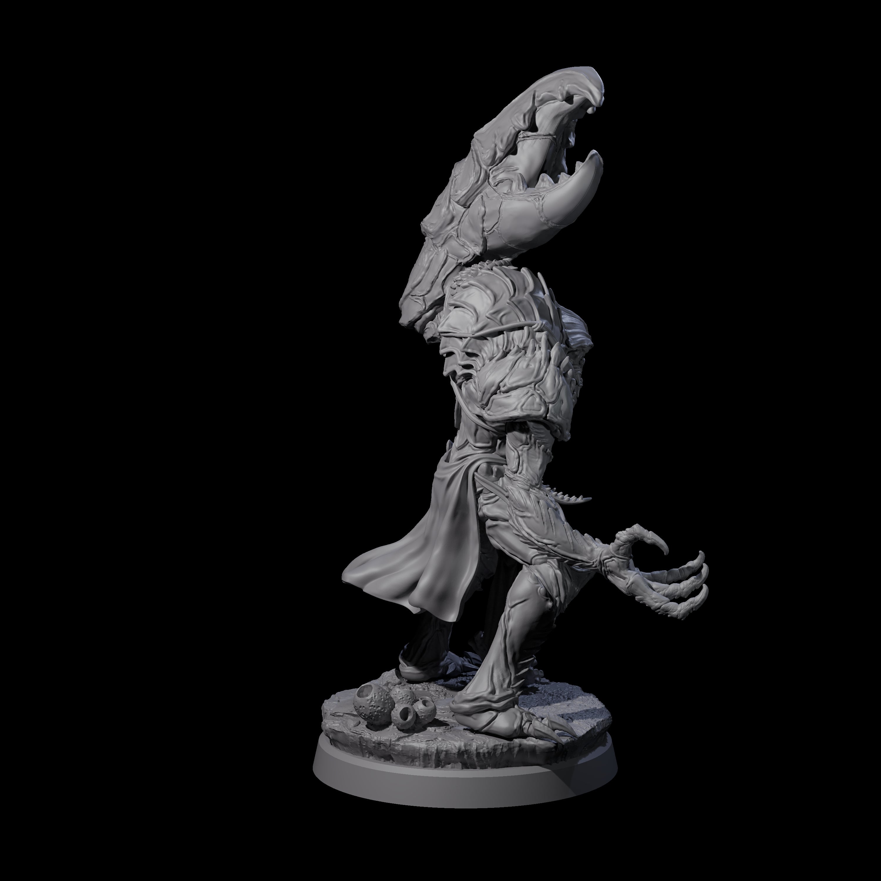 Four Commanding Wastrilith Warriors Miniature for Dungeons and Dragons, Pathfinder or other TTRPGs